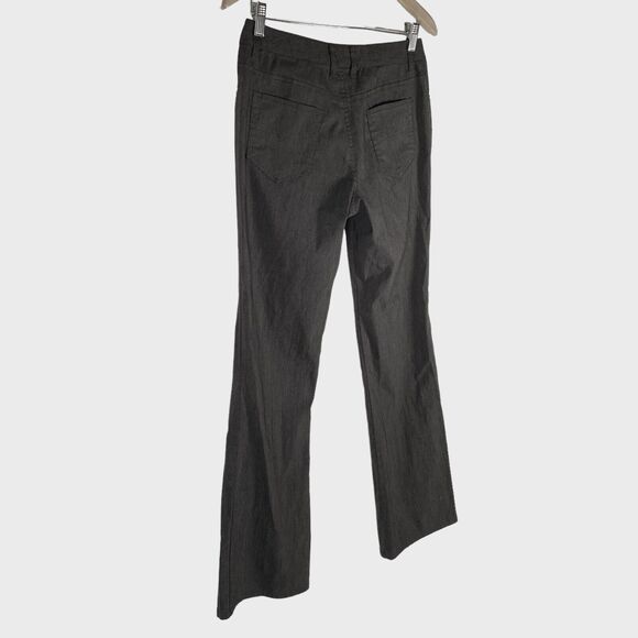 Vintage Z Cavaricci Modern Basic Womens Pants 9 Gray Bootcut 90s Y2K Style 29x32 - Picture 3 of 13